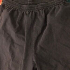 Men’s Black Elastic-Waist Bottoms
